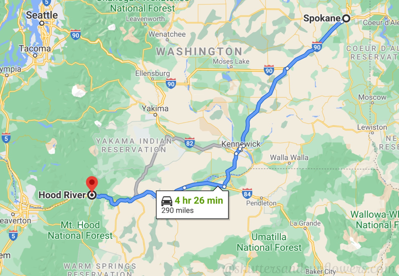 Whitefish, Montana, to the Willamette Valley, Oregon Days 1619