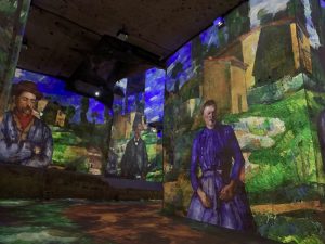 Cézanne's Provence at Carrières des Lumières, 2021