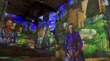 Cézanne's Provence at Carrières des Lumières, 2021