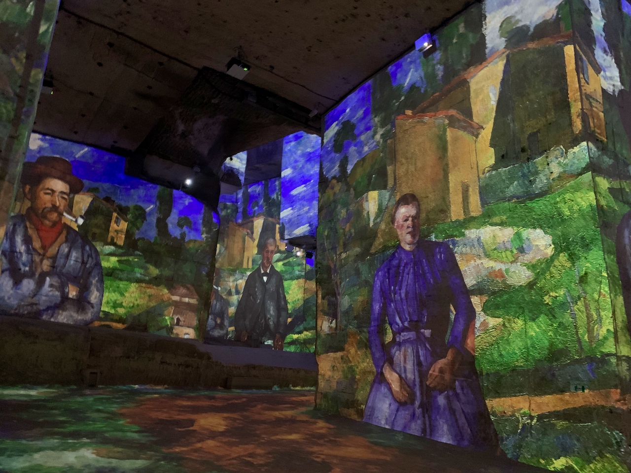 Cézanne's Provence at Carrières des Lumières, 2021