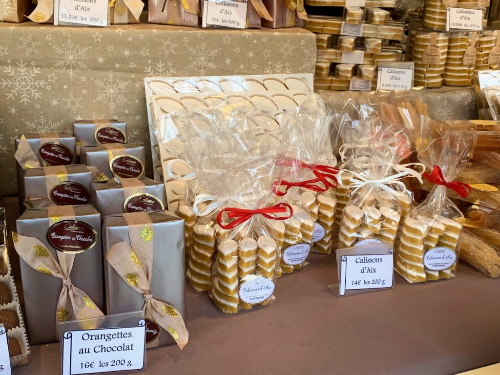 Calissons and chocolate at Aix-en-Provence's Christmas market