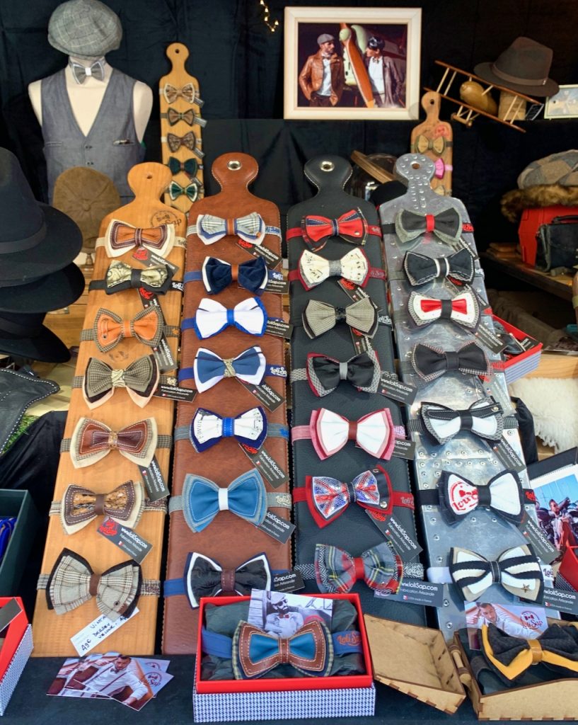 Festive bow ties for sale at the Aix-en-Provence, Provence, France