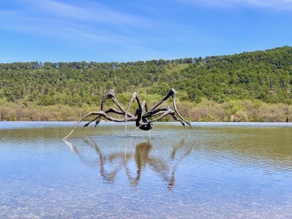 Louise Bourgeois’ bronze spider at Château La Coste, Provence, France
