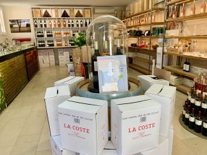 The wine Cave at Château La Coste, Provence France
