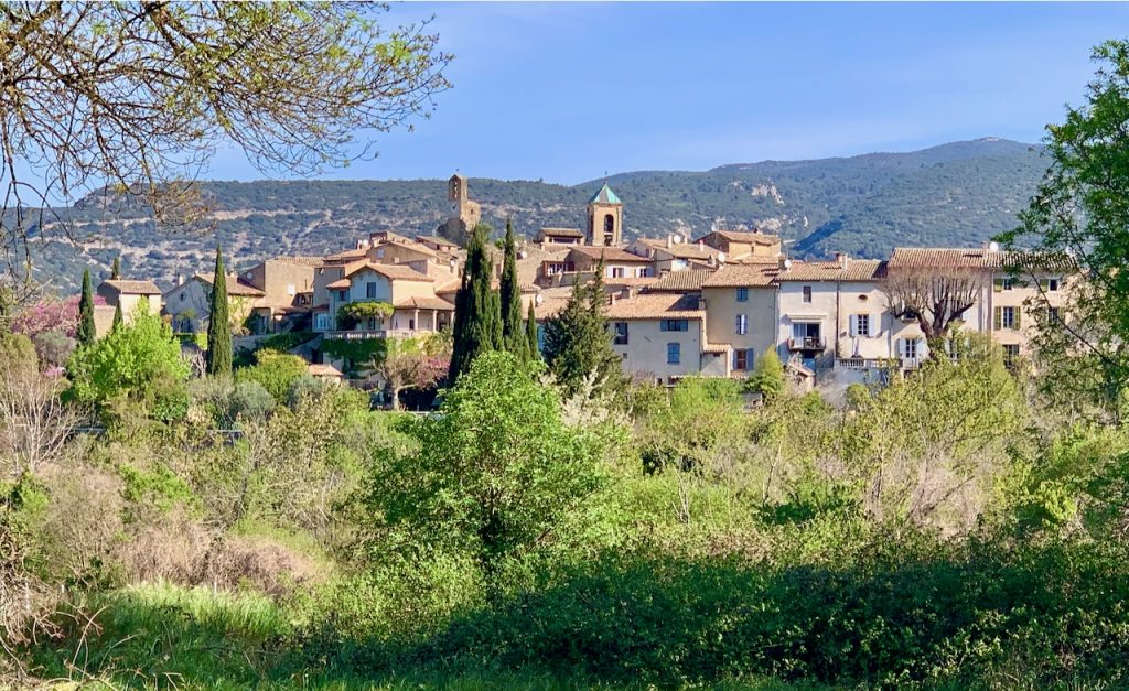 View of Lourmarin, Luberon, Provence