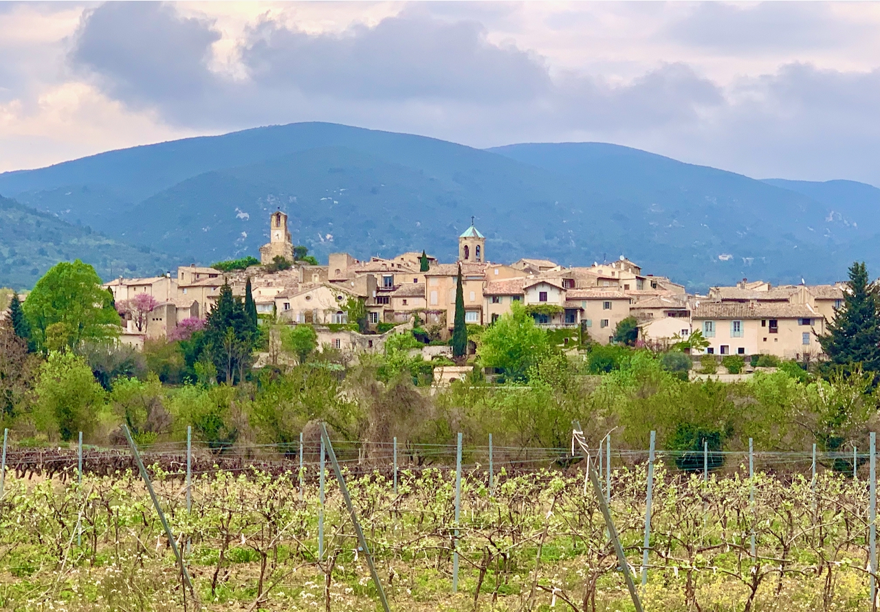 View of Lourmarin Village, Luberon, Vaucluse, Provence, France