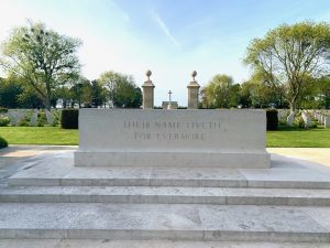 At the The Canadian War Memorial at Bény-sur-Mer, Normandy, France
