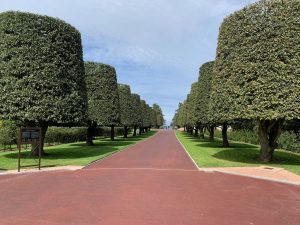 Entrance to Normandy American Memorial & Cemetery, Colleville-sur-Mer, Normandy, France
