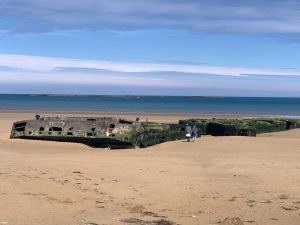 Day Mulberry Harbours at Arromanches-les-Bains, Normandy, France