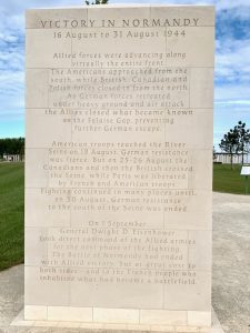 Victory in Normandy 16-31 August 1944 British Normandy Memorial, Vers-sur-Mer, Normandy, France