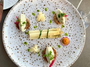 Food at Hôtel la Villa Duce,Côte d'Azur, Var, Provence, France