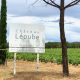 Château Léoube entrance by the vines's,Bormes-les-Mimosas, Var Provence, France