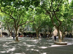 Restaurants near Place aux Herbes, Uzès, Languedoc Roussillon, France