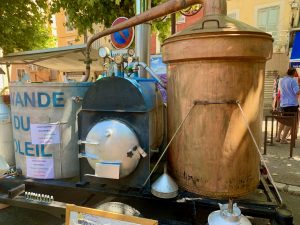 Lavender Still at the Apt Lavender Festival, Apt, Luberon, Vaucluse, Provence, France