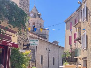 The church in Sault, Sault, Luberon, Vaucluse, Provence