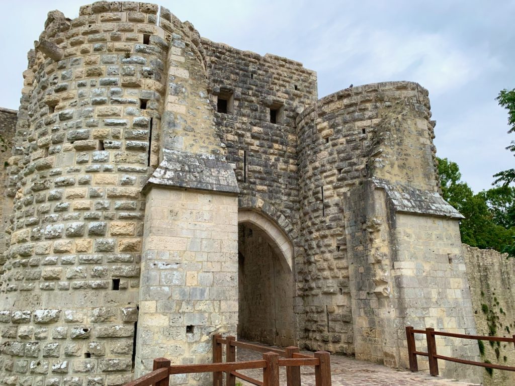 Entrance gate to Provins, France UNESCO heritage site, France