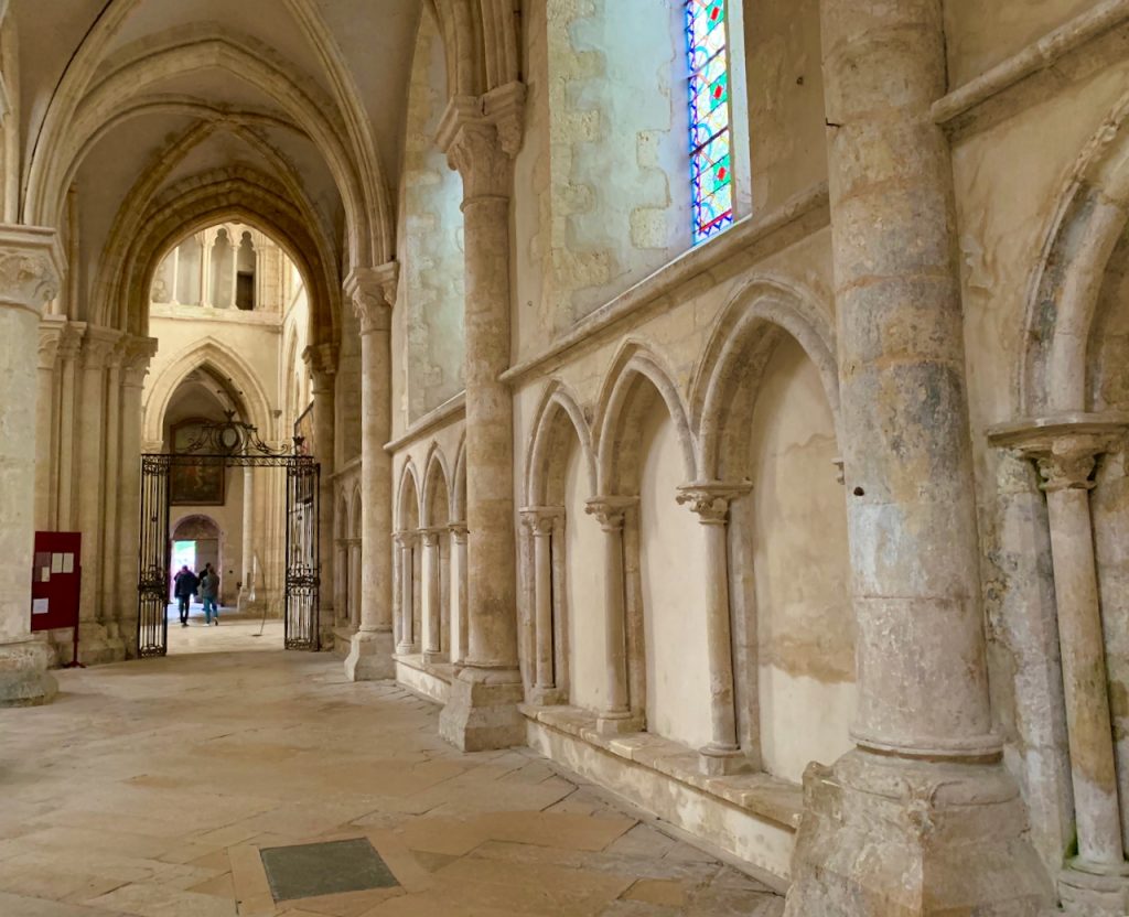 Inside St Quiriace collegiate church, Provins, France, UNESCO heritage site,Provins UNESCO heritage site
