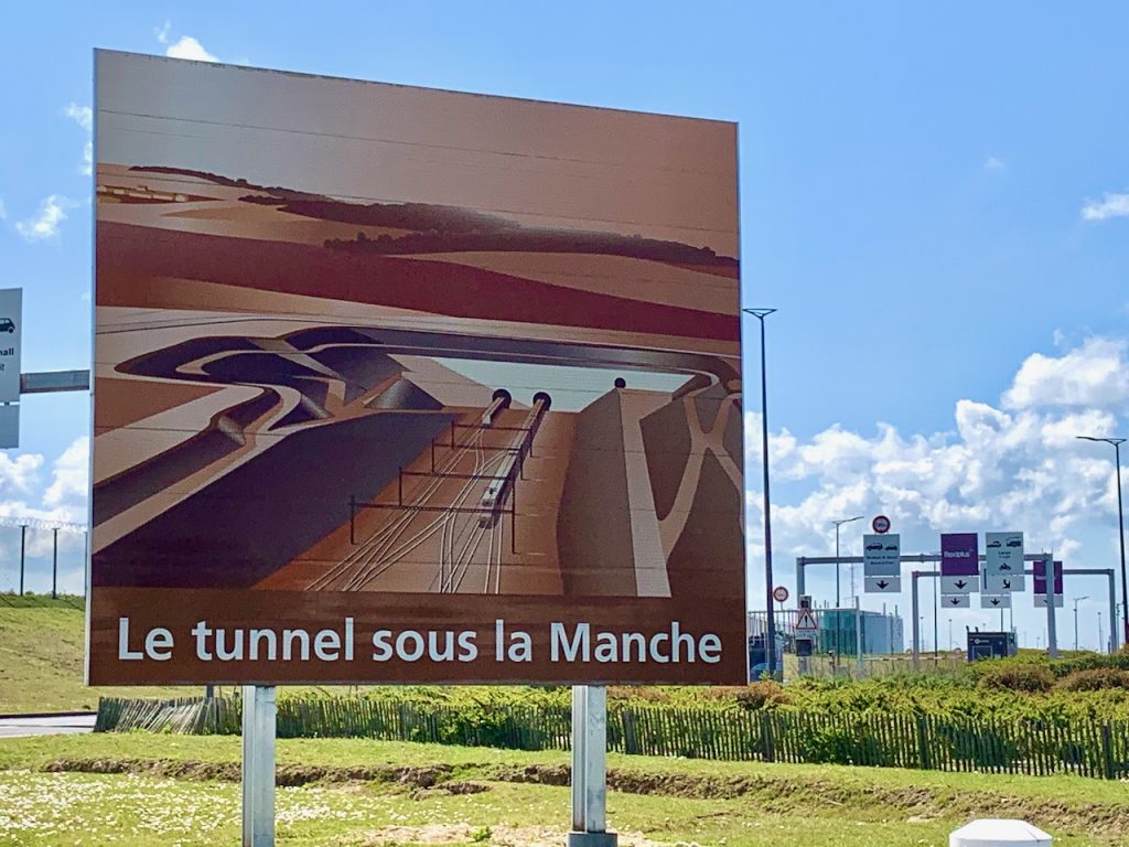 Le tunnel sous la Manche, Channel Tunnel, Calais, France