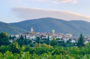 Early morning light in Lourmarin, Luberon, Provence, France