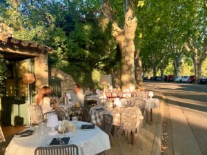 Dinner at La Louche à Beurre, Lourmarin
