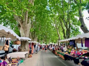 Lourmarin Friday market