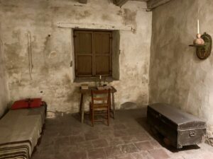 Father Junípero Serra's cell at the Carmel Mission where he died