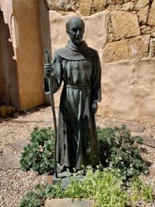 Father Junípero Serra, a Spanish Franciscan priest