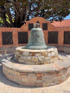 The Avan Maria Bell at The Carmel Mission, Carmel-by-the Sea California
