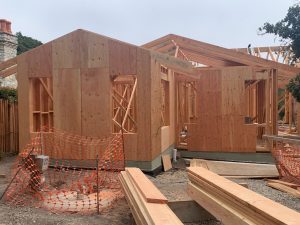 August 12 2023 Carmel-by-the Sea, California, USA, new house build