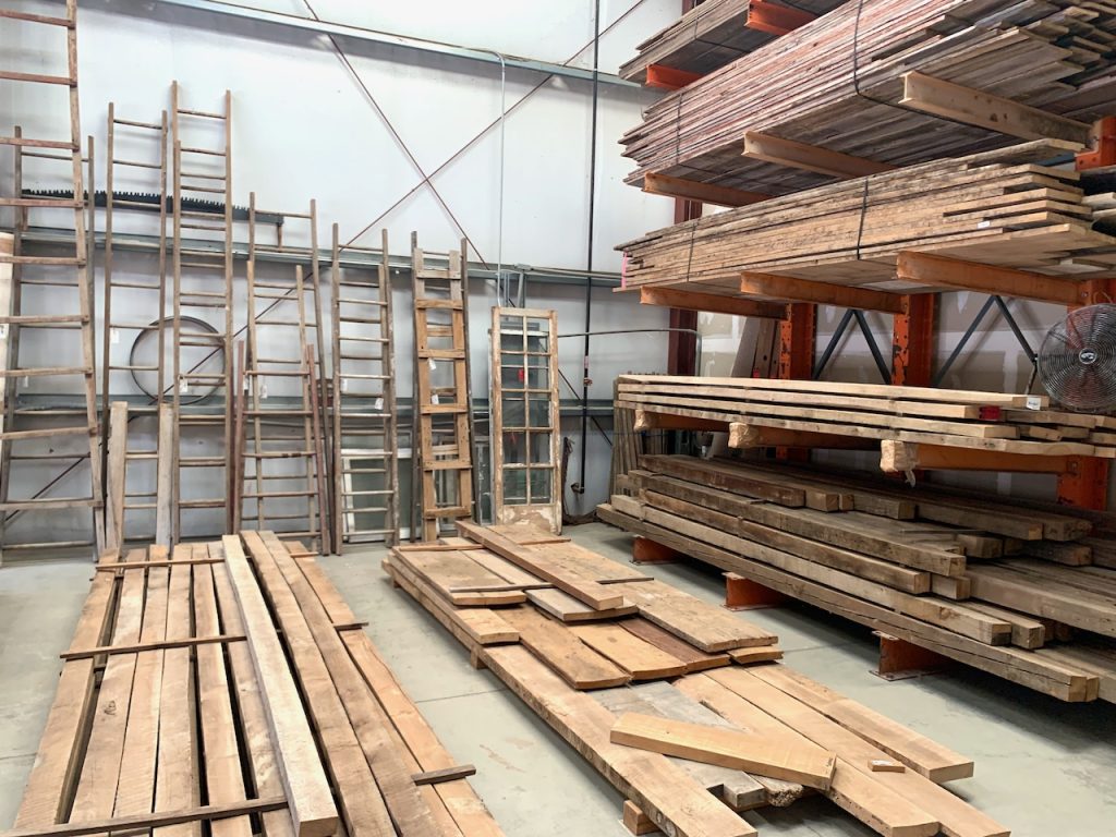 Buying Timbers from American Barn and Wood, Paso Robles, California, USA