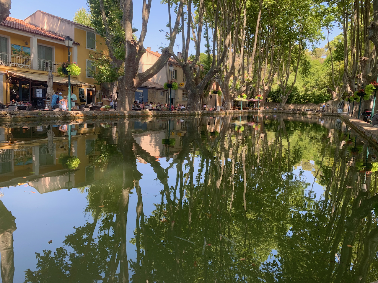 Bassin de L'étang, Cucuron, Luberon, Vaucluse, Provence, France