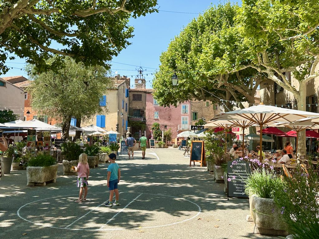 Center of Tourtour, Var, Provence