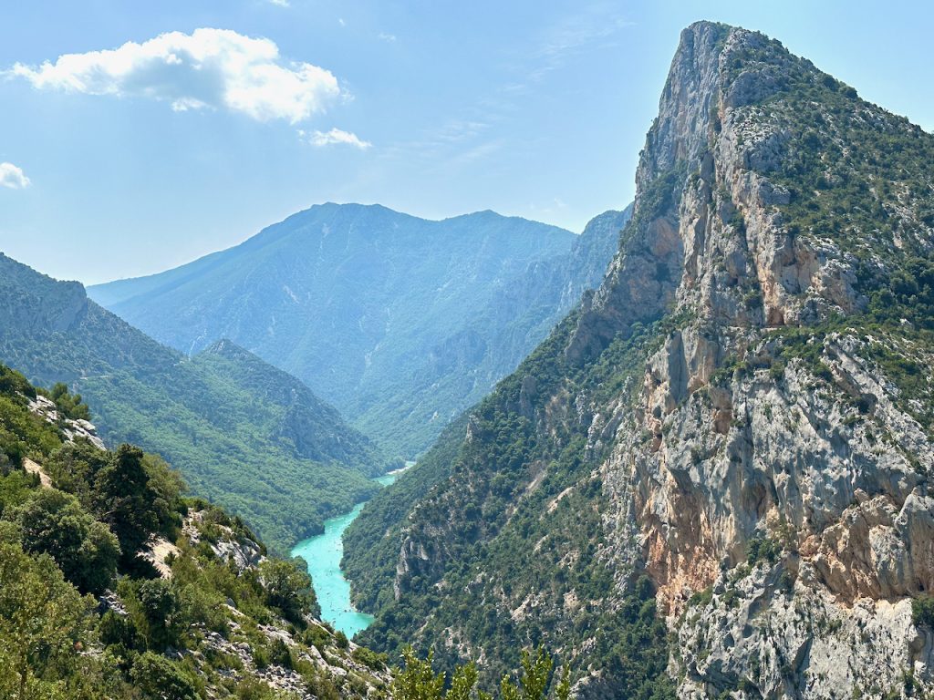 A View of Gorges du Verdon, from La route des Crêtes Parc Naturel Régional du Verdon, Provence, France