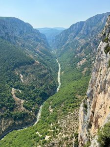 A View of Gorges du Verdon, from La route des Crêtes Parc Naturel Régional du Verdon, Provence, France
