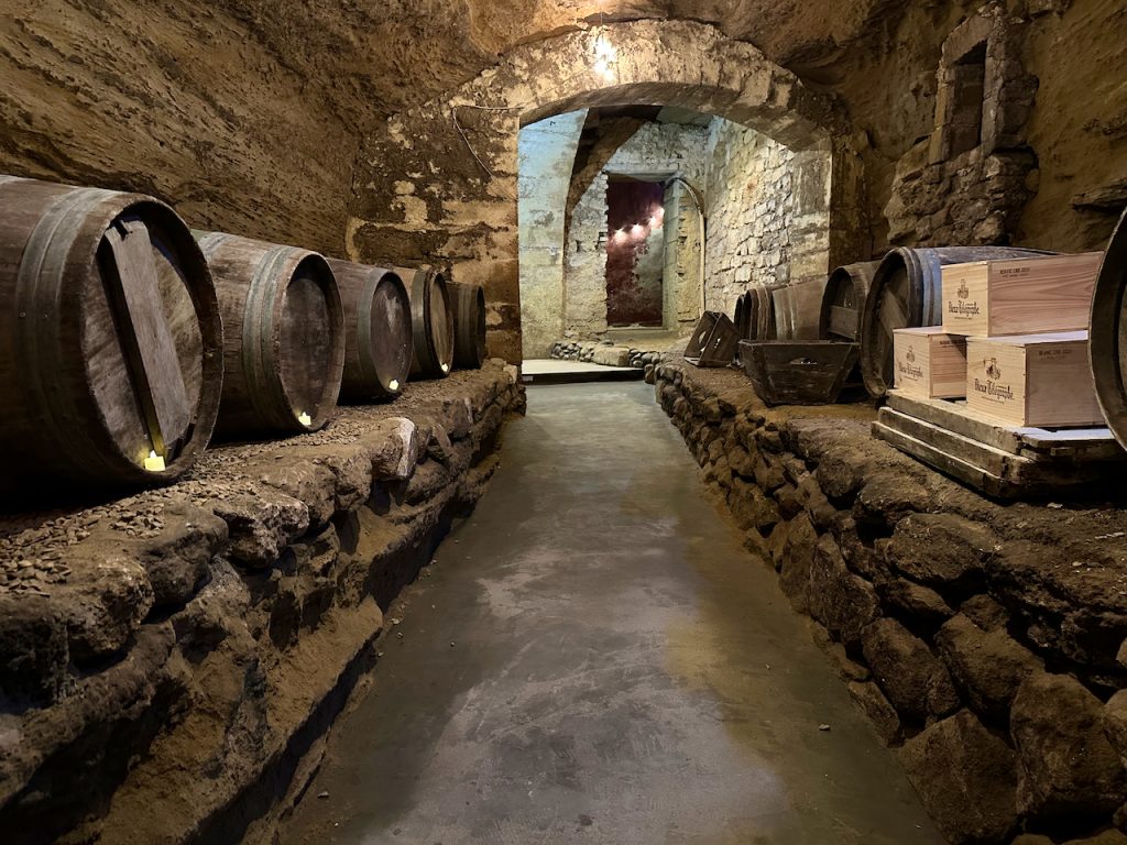 Inside Les Cave de Château Lourmarin,Lourmarin, Luberon, Vaucluse, Provence, France