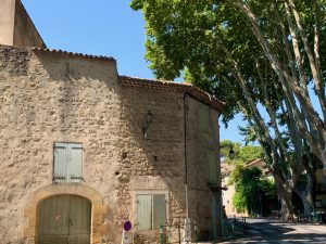 Old walls of Cucuron, Luberon, Vaucluse, Provence, France