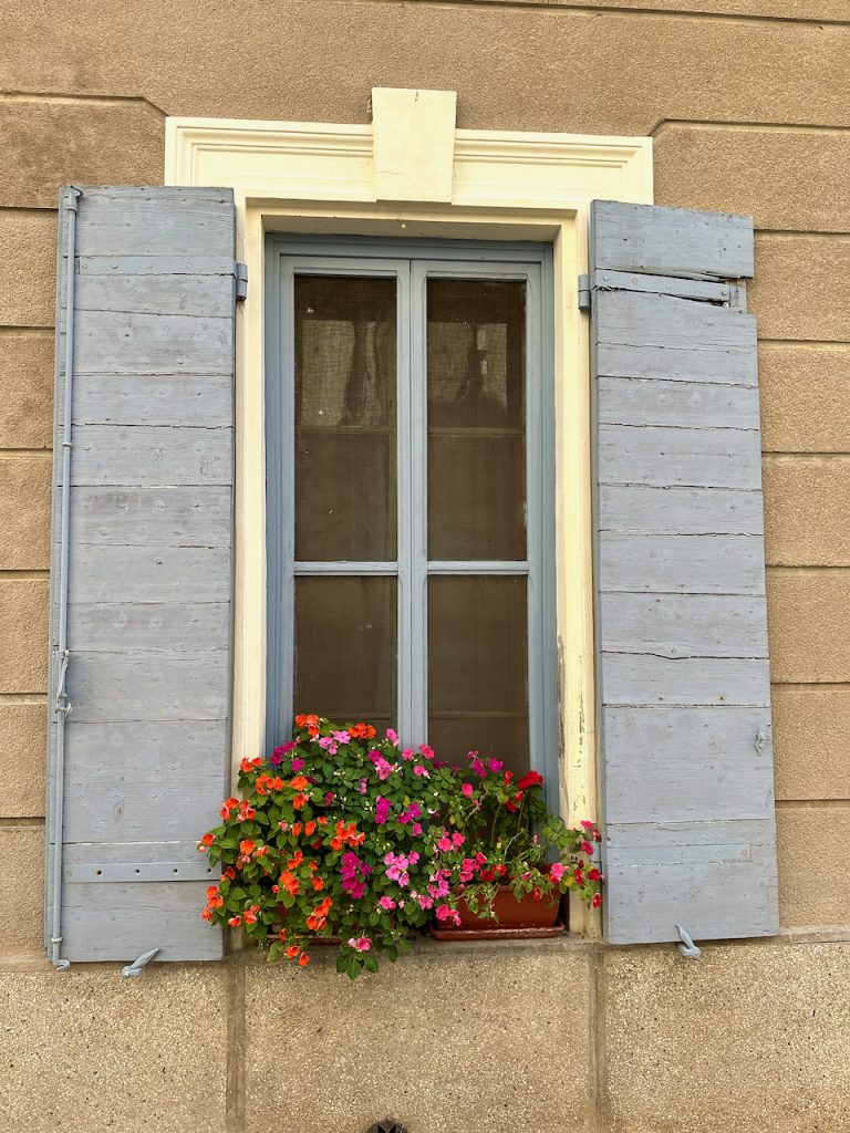 Shutters of Cucuron, Luberon, Vaucluse, Provence, France