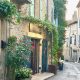 On a street in Lourmarin, Luberon, Vaucluse, Provence, France