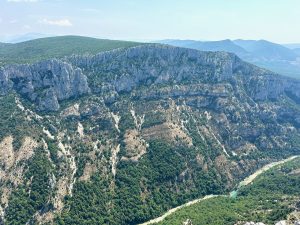 View of Gorges du Verdon, Parc Naturel Régional du Verdon, Provence, France