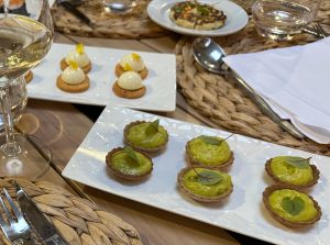 Appetizers at Moris, Cucuron, Luberon, Provence, France