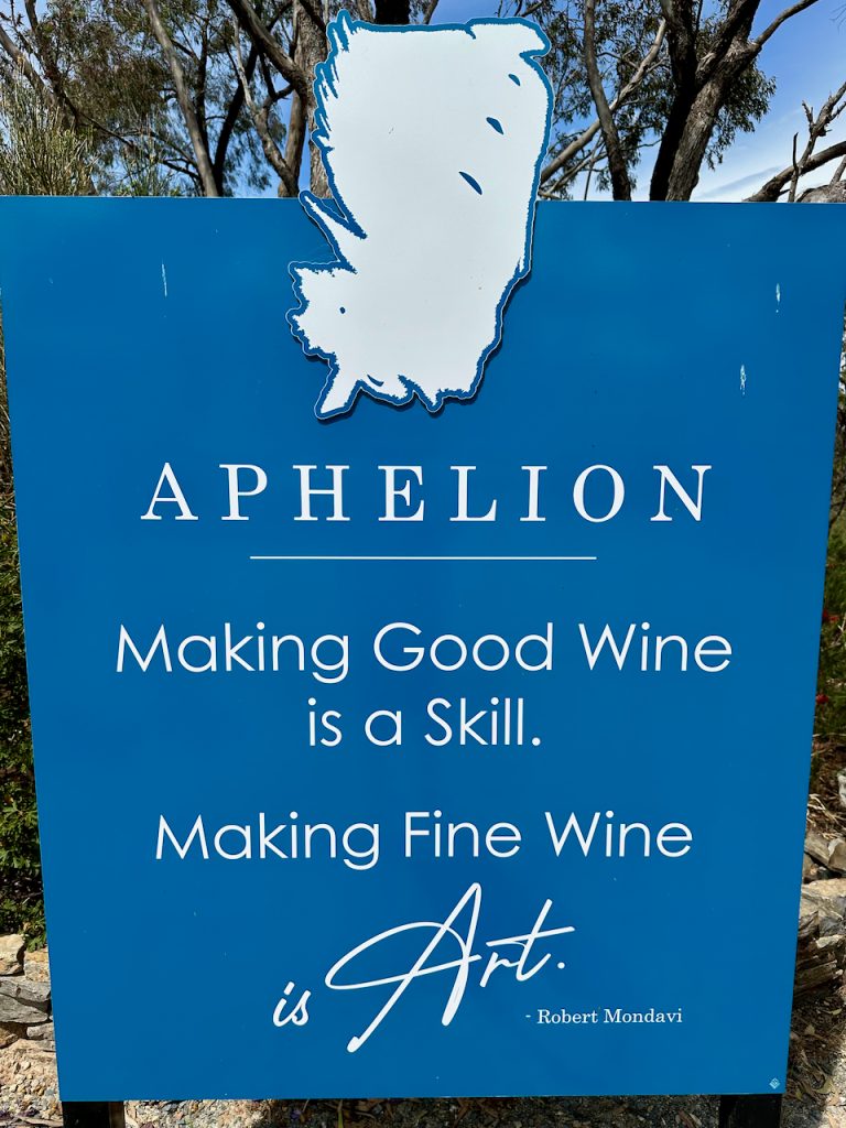 Aphelion Winery, McLaren Vale South Australia