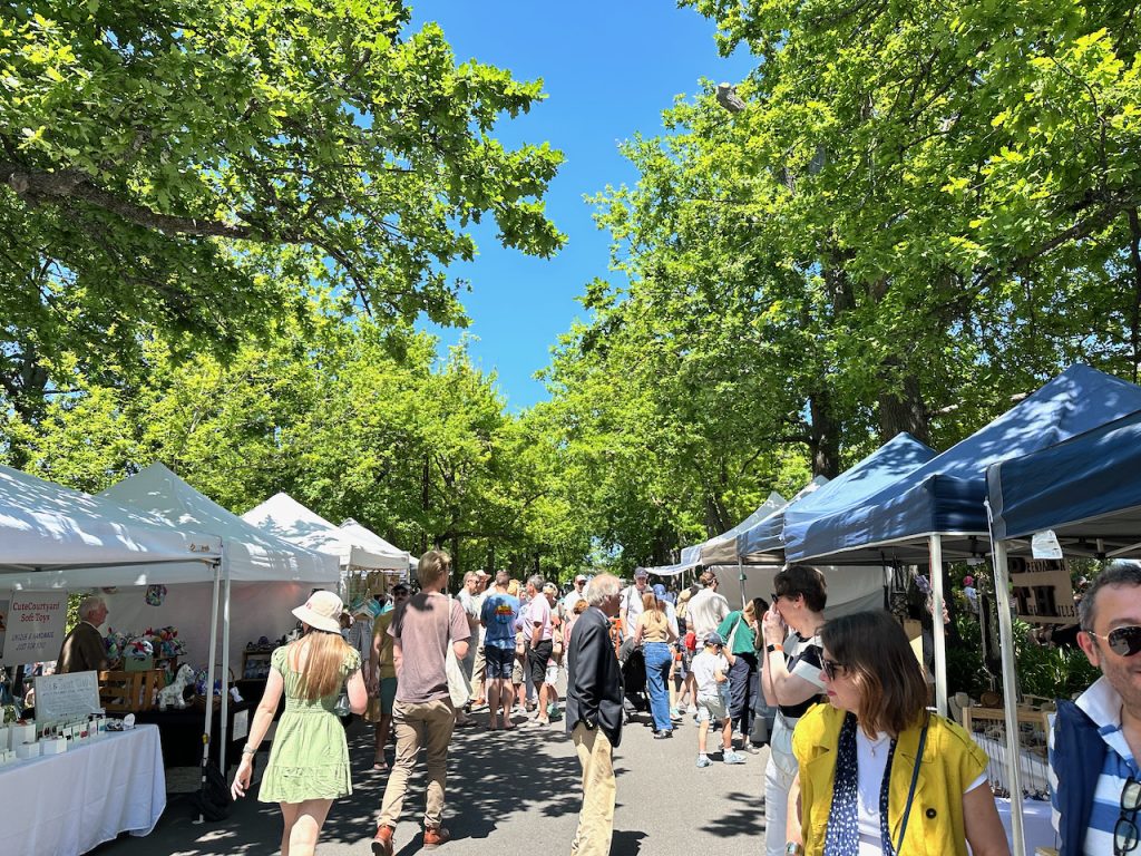 Stirling market near Adelaide, South Australia