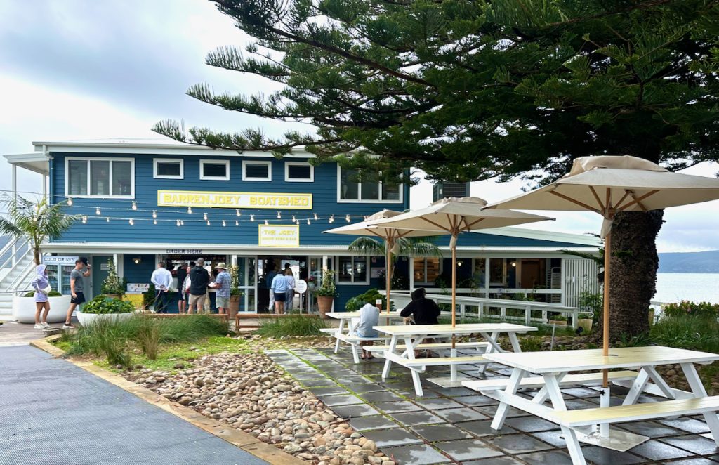 Barrenjoey Boatshed, Palm beach, Sydney, NSW, Australia