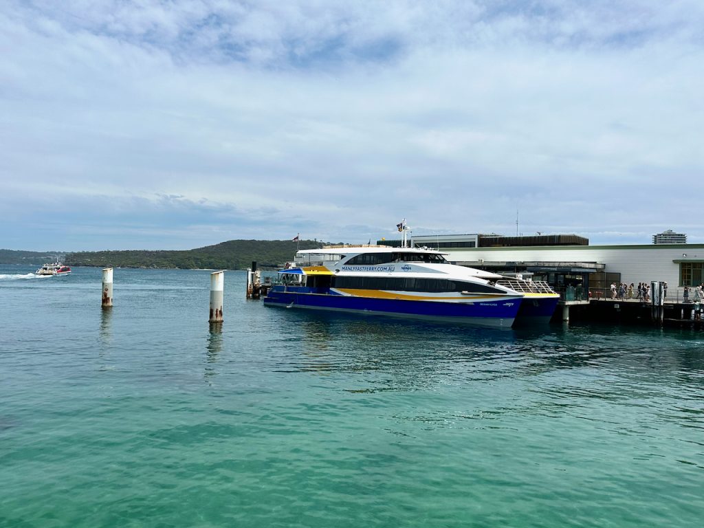 Manly Ferry to Sydney, NSW, Australia