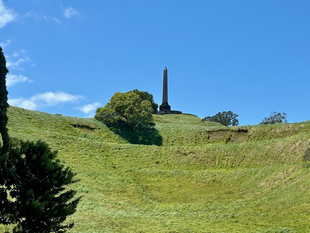 Monument in One Tree Hill, Cornwall Park, Auckland, New Zealand