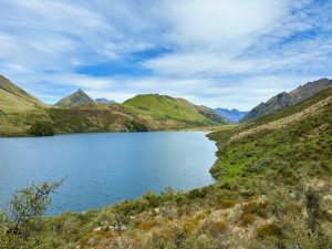 Moke Lake, Glenorchy Road, near Queenstown, South Island New Zealand