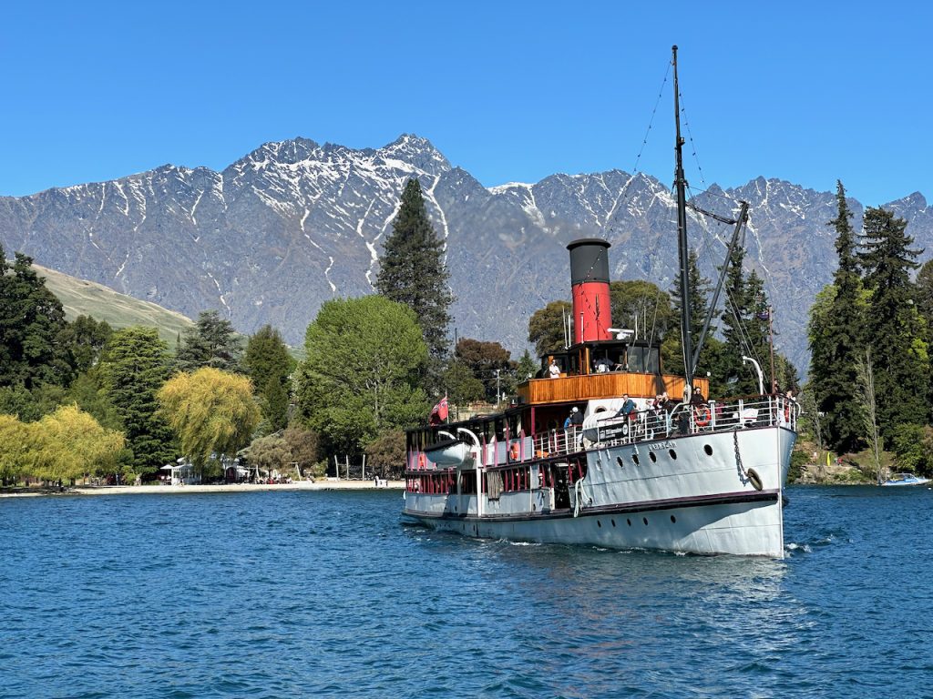 TSS Earnslaw, Steam ship in Queenstown, SouthIsland New Zealand