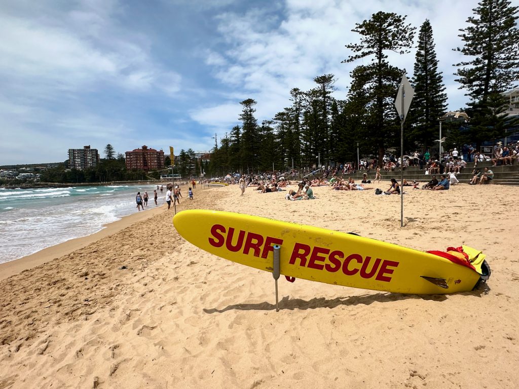 Surf Rescue, Manly Beach, Sydney, NSW, Australia