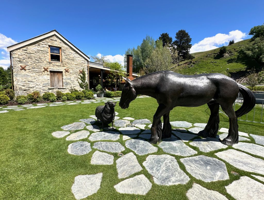 The Woolshed at Ayrburn Winery, Queenstown, South Island New Zealand