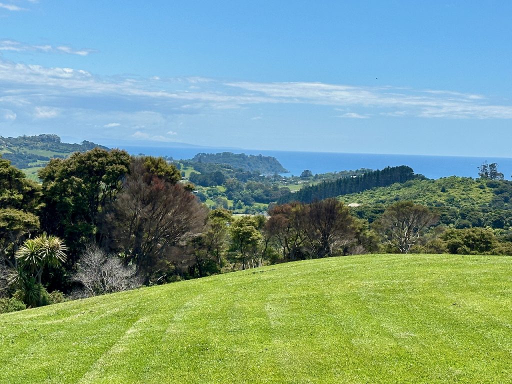 View at The Batch Winery, Waiheke Island, Auckland, New Zealand